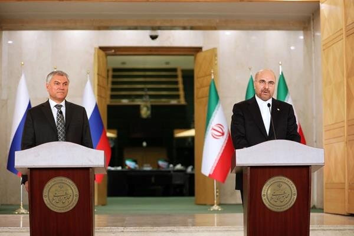 قالیباف: مهمترین فشار امروز تحریم‌های آمریکا علیه ایران و روسیه است

