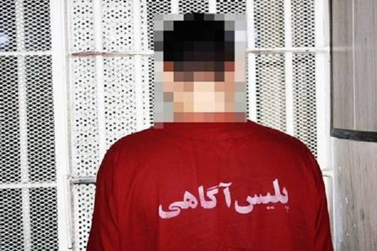سارق زورگیر در کاشان دستگیر شد