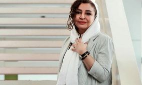 تیپ دهه شصتی مه‌لقا باقری و ژاله صامتی در کنار عطاران