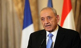 نبیه بری برای هفتمین بار رئیس پارلمان لبنان شد

