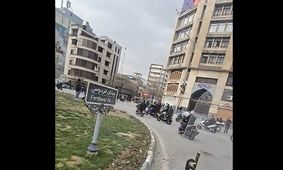 تصاویری دلخراش از حمله دیروز اسرائیل به میدان فردوسی تهران

