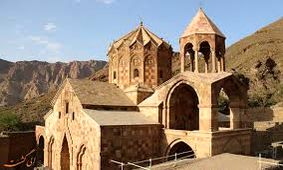 کلیسای سنت استپانوس جلفا⁩/ مکانی محصور شده بین دره و کوه و درخت/ ویدئو