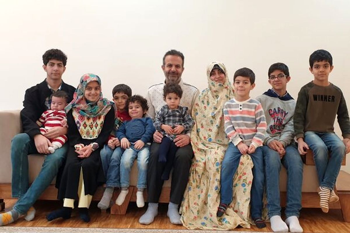 زندگی یک مادر دهه شصتی با ۹ فرزند / ویدئو