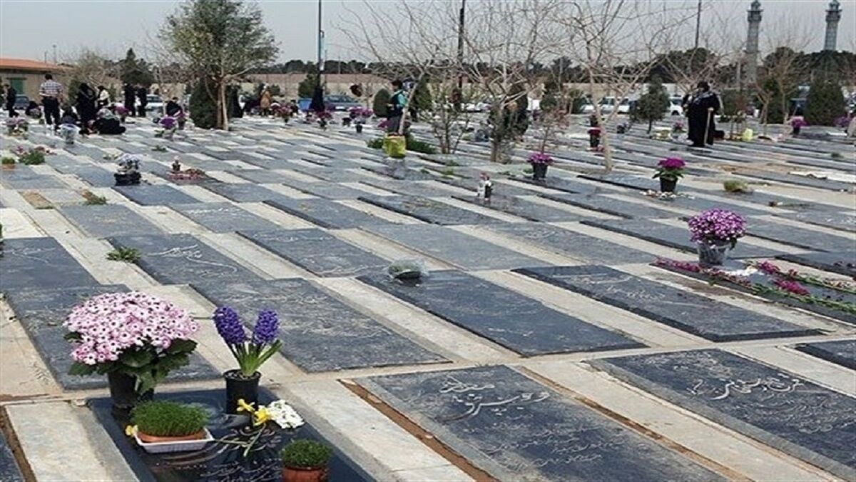 ادامه سرقت سریالی سنگ قبرهای بهشت زهرا!