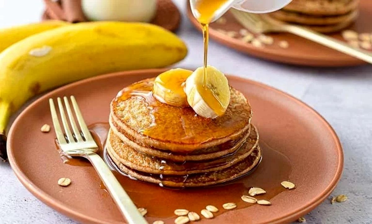 طرز تهیه پنکیک جو دوسر؛ مقوی برای صبحانه 