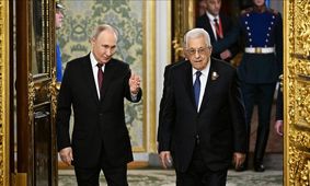 دیدار «محمود عباس» با «پوتین»
