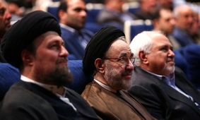  عکس های سیاست مداران در مراسم اولین سالگرد درگذشت سید محمود دعایی
