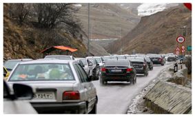ترافیک پر حجم در مسیر رفت و برگشت محورهای شمالی کشور

