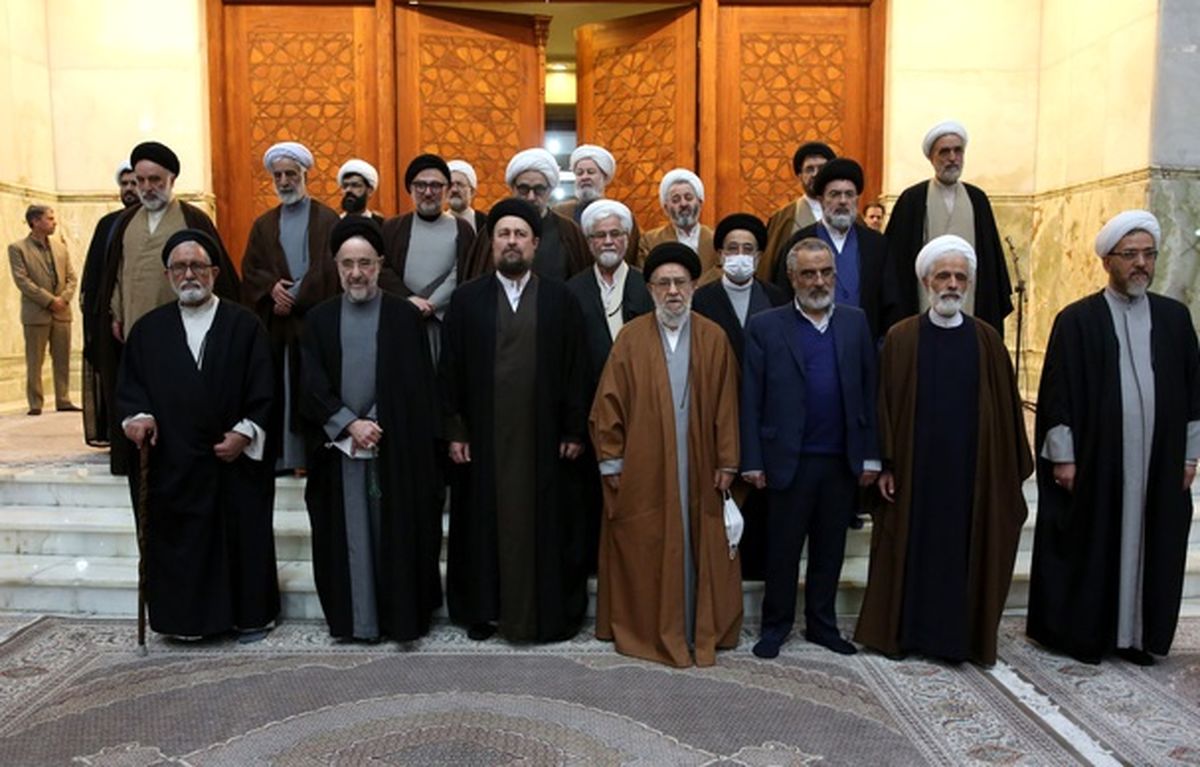 تجدید میثاق اعضای مجمع روحانیون مبارز با آرمان های امام خمینی(س)/ سید محمد خاتمی: جمهوری اسلامی می‌تواند برآورنده نیازهای زمان ما باشد/ ویدئو

