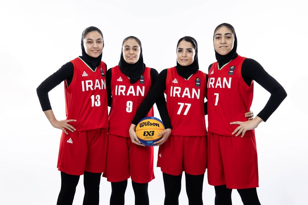 2 شکست دختران بسکتبال ایران در کاپ آسیا


