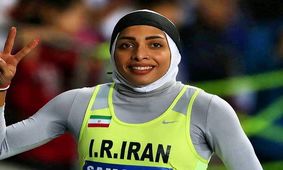 مریم طوسی قهرمان دو و میدانی جایزه بزرگ آفریقای جنوبی شد