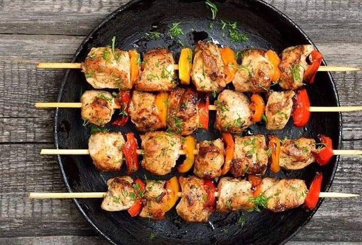 طرز تهیه جوجه کباب چوبی

