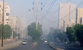 ۱۳ شهر خوزستان در وضعیت ناسالم و بسیار ناسالم آلودگی هوا