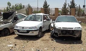 مردان شیاد خودروی تصادفی را به جای صفر می فروختند