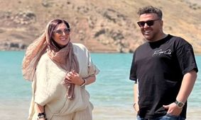  استایل خاص «لیلا بلوکات» و «بهرنگ علوی» در پشت صحنه یک نمایش/ عکس