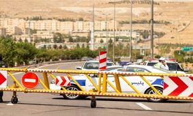 انسداد جاده  چالوس در روز جمعه