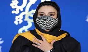 مریلا زارعی در خانه جشنواره فیلم فجر/ عکس
